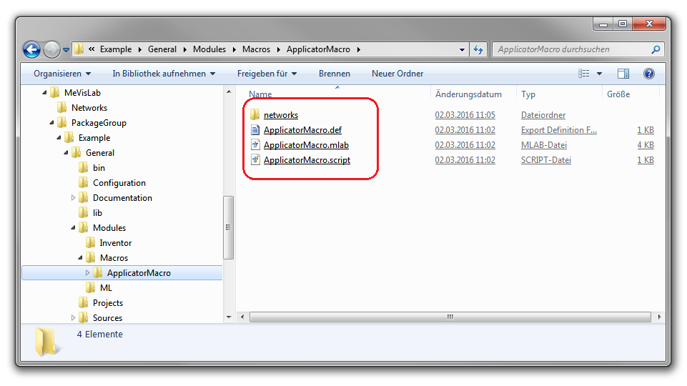 File Browser with the New Macro Module Files
