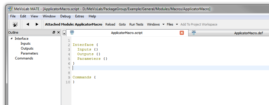 ApplicatorMacro.script in MATE