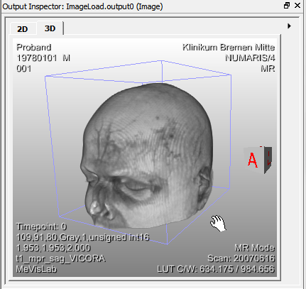 3D Output Inspector