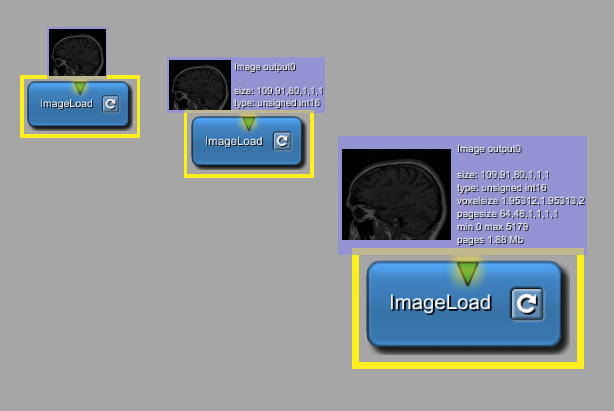 Connector Details Depending on Zoom