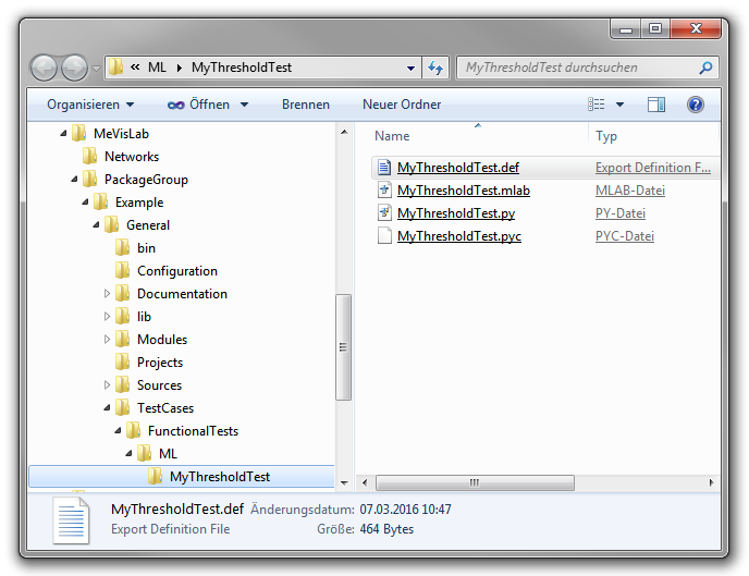 New Test Case in the Package Path