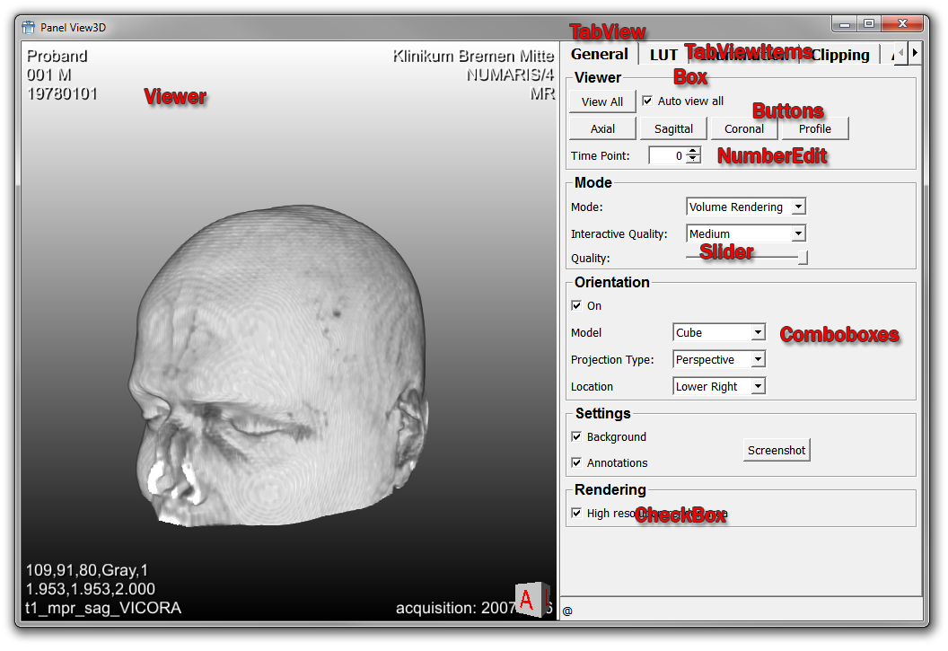 View3D Panels as Example for GUI Elements