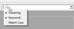 Quick Search Options