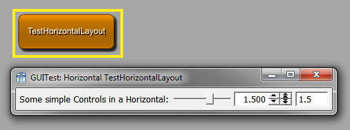 TestHorizontalLayout Module