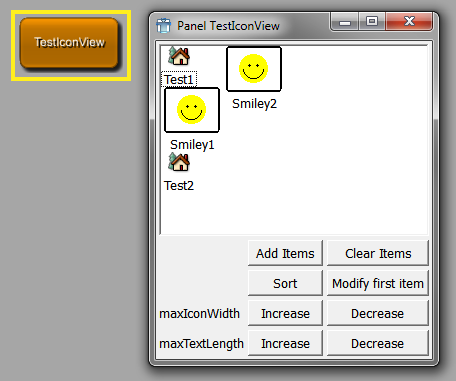 TestIconView Module