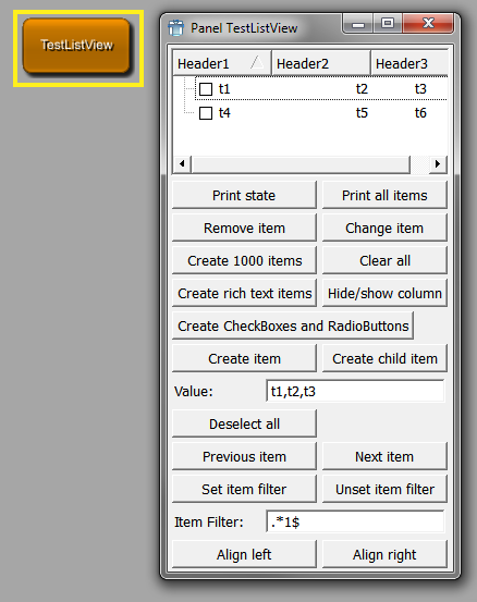 TestListView Module