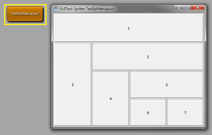 TestSplitterLayout Module