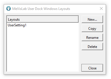 Edit User Layouts