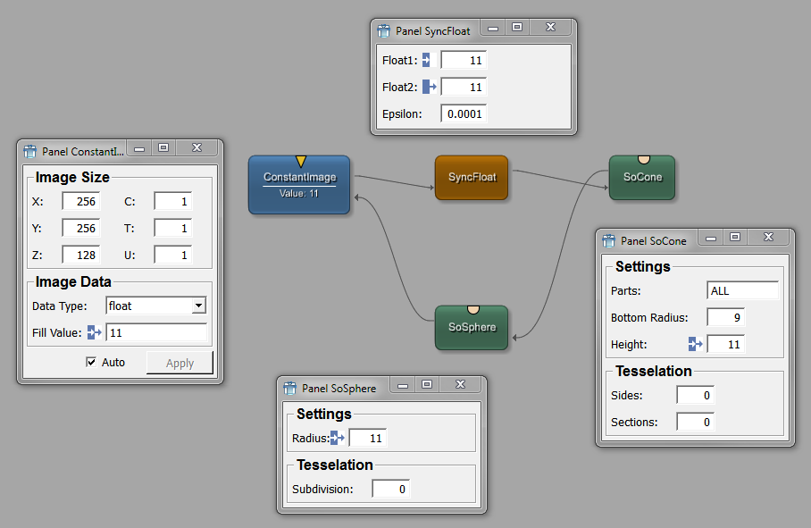SyncFloat Example — ML and Inventor Modules