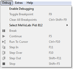 MATE Debug Menu