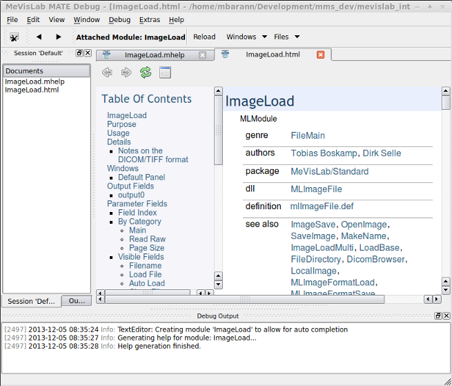 HTML View