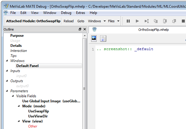 Automatically Documented Elements