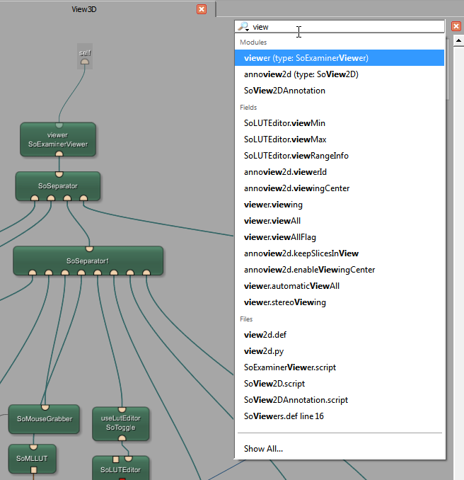 Network Quick Search
