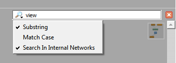Network Quick Search — Options