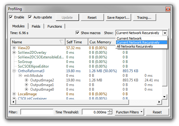 Profiling Modules