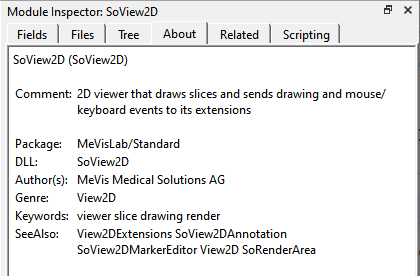 Module Inspector — About