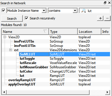 Search in Network
