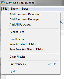 File Menu
